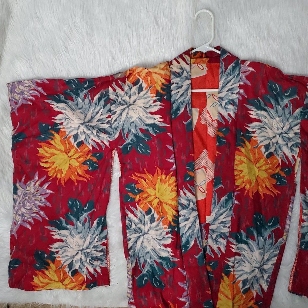 Vintage Handmade Kimono Robe, S/M - Picture 8 of 8